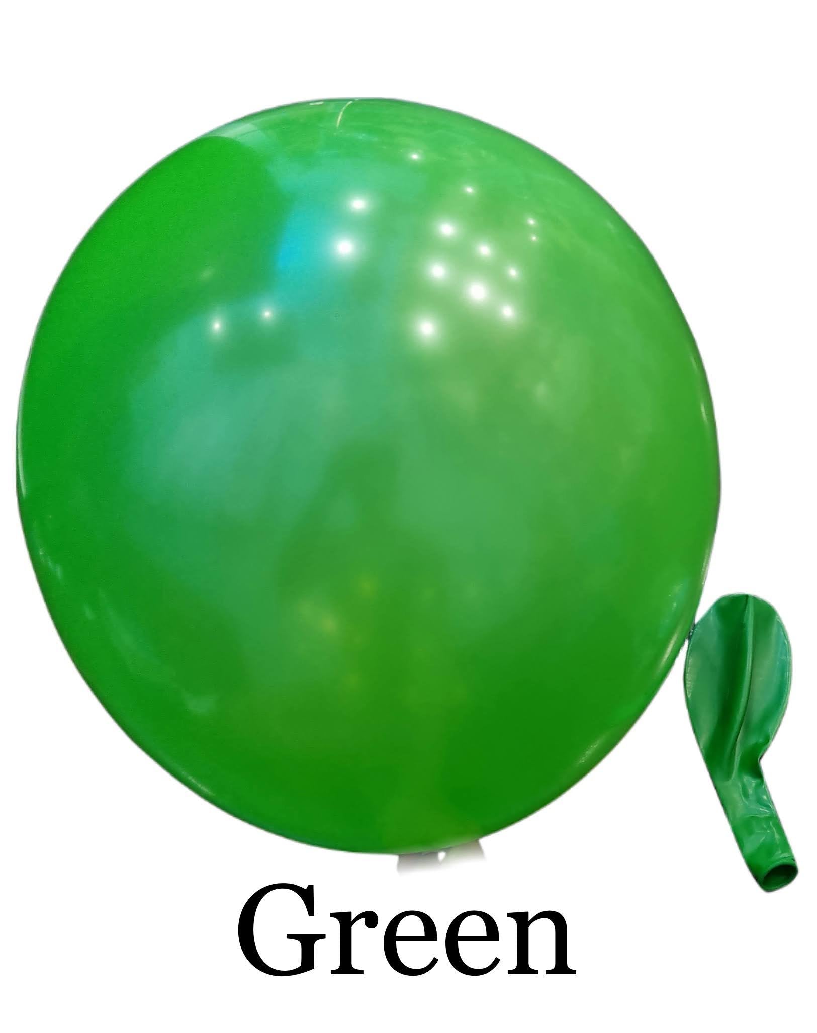 Plain 36 Inch Oval Shaped Latex Balloon - Image 7