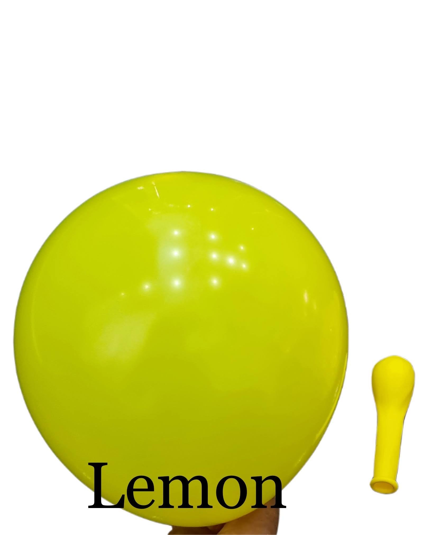 Plain 36 Inch Oval Shaped Latex Balloon - Image 17