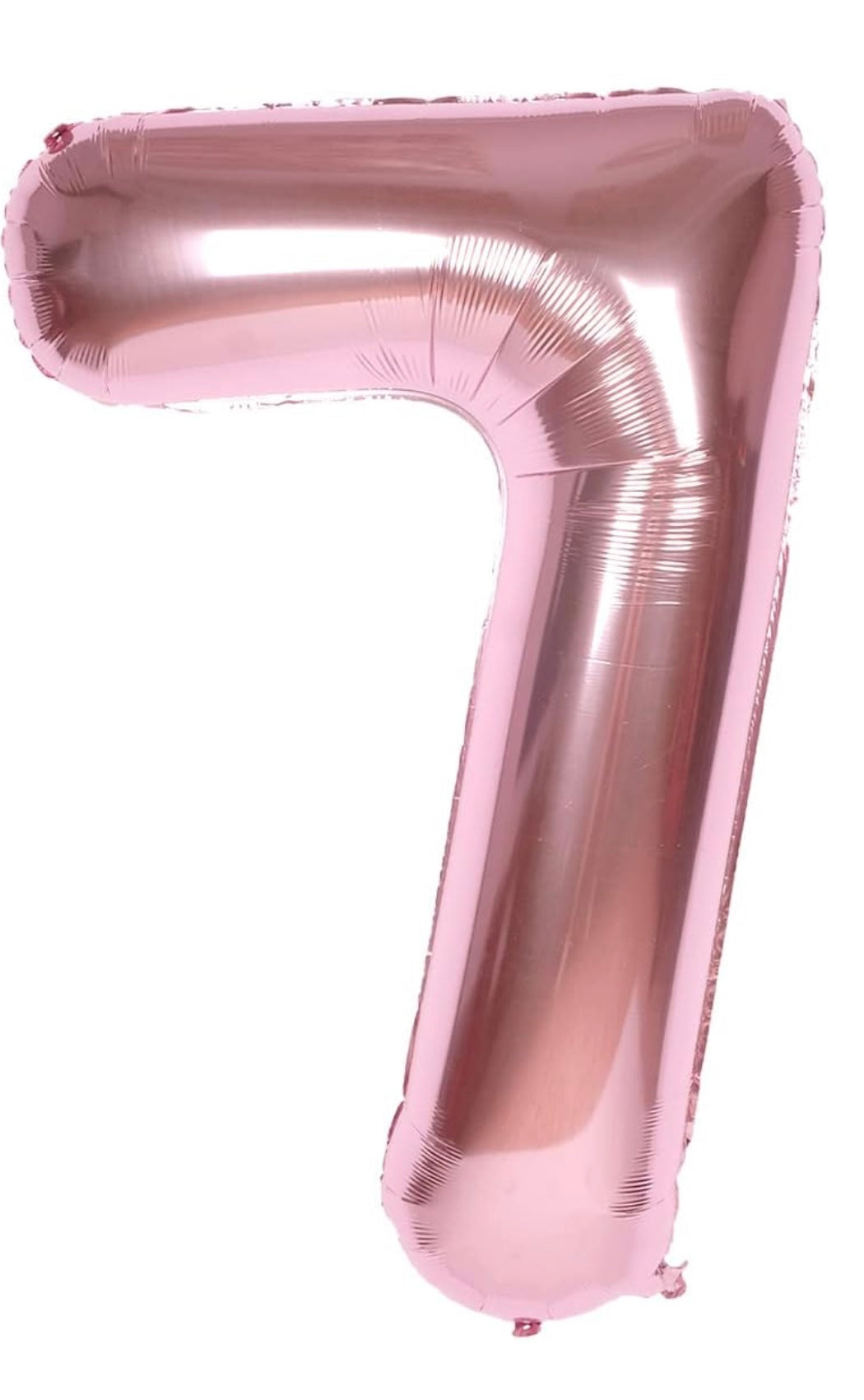 Double Digit Rose Pink 40” Number Balloon Display - Image 8