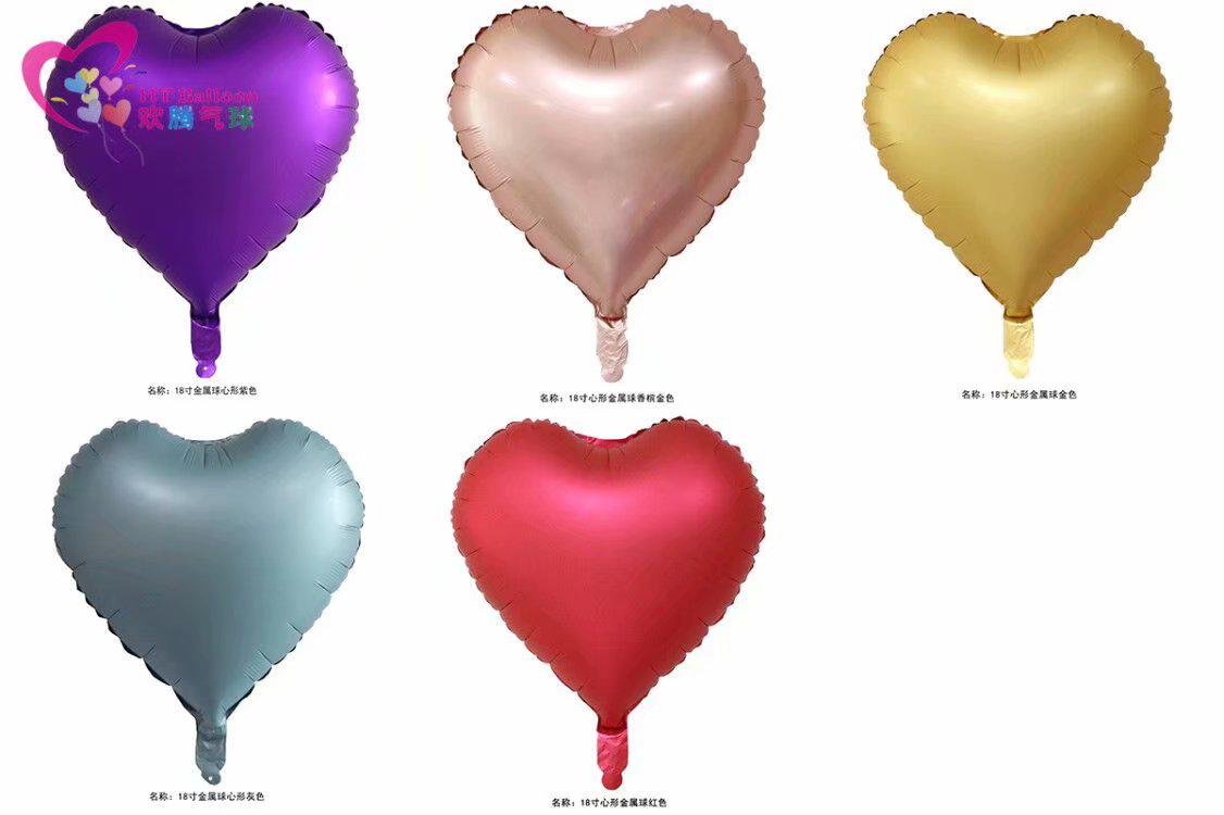 Valentine’s Day Heart-shaped Foil Balloon Bouquet - Image 4