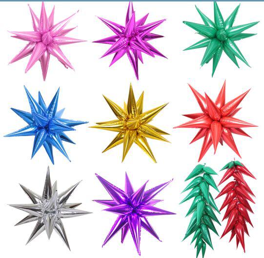 Starburst 16 Piece Foil Balloon