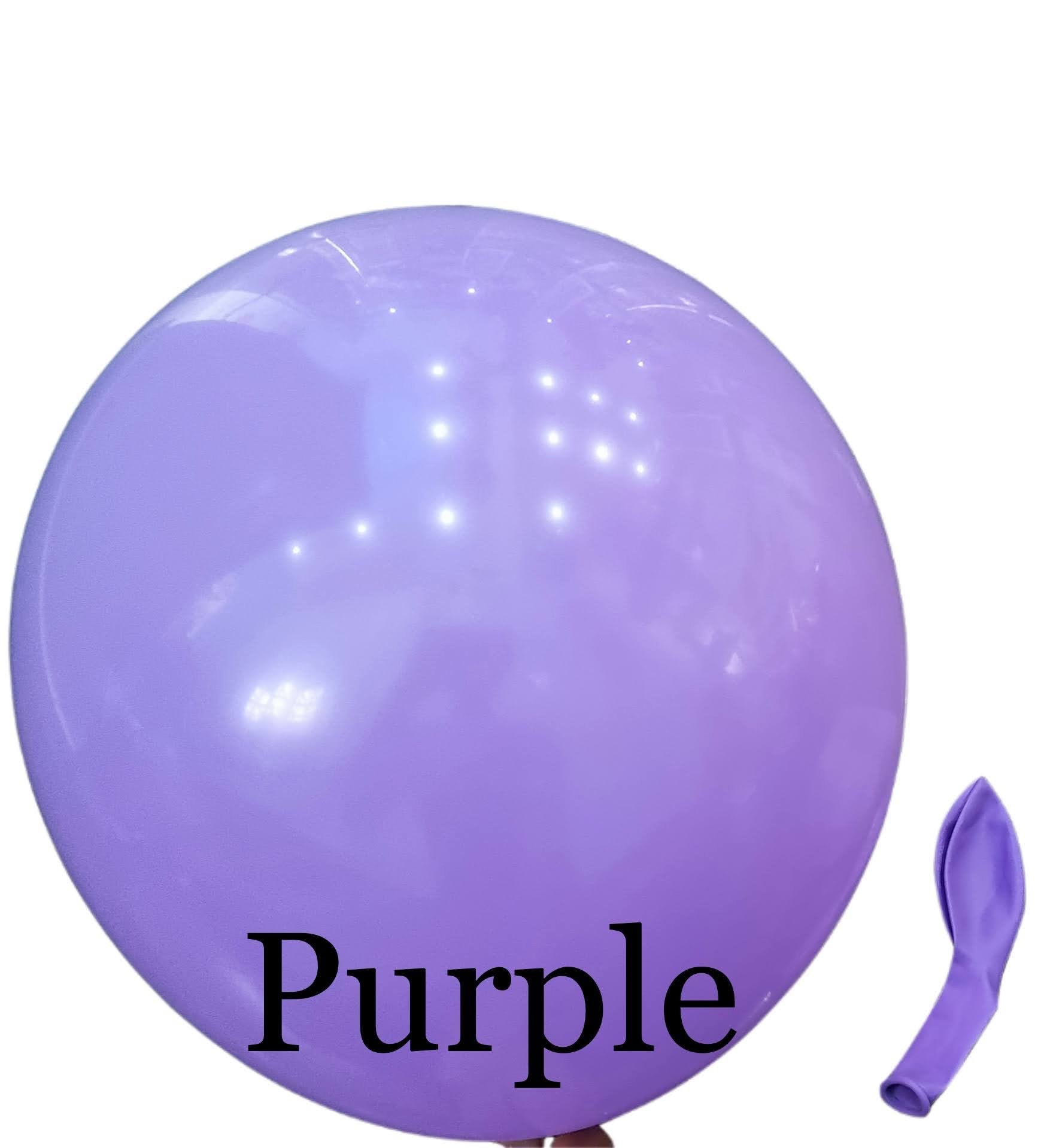 Plain 36 Inch Oval Shaped Latex Balloon - Image 11