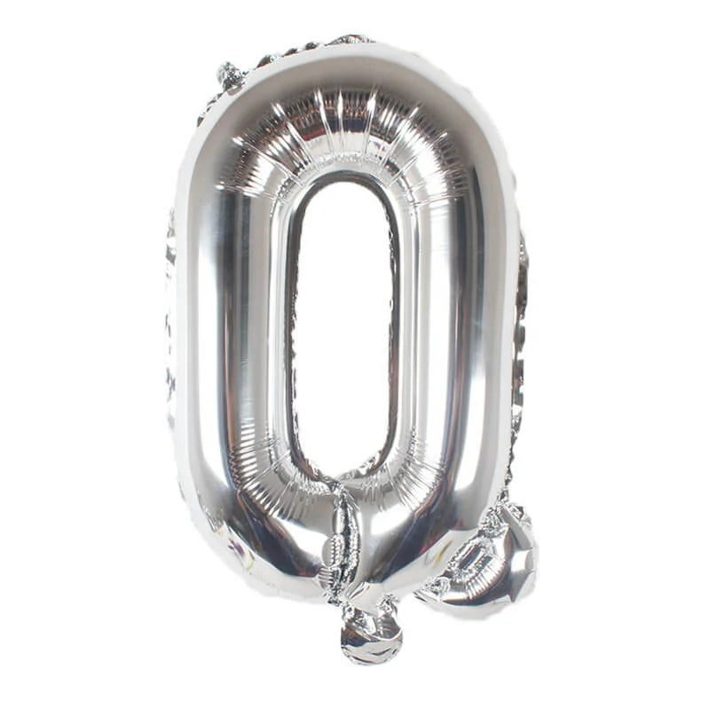 Double Digit Silver 40” Number Balloon Bouquet - Image 11