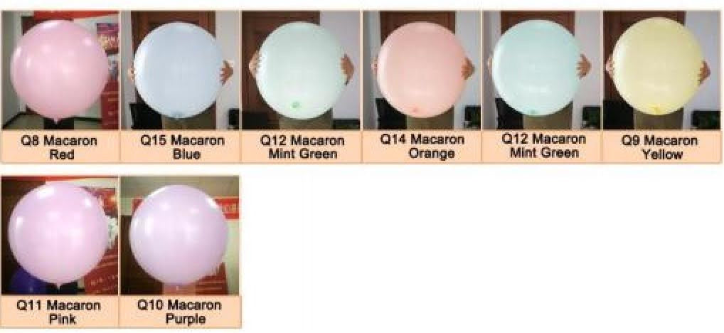 Pack of 2 - Pastel Latex Balloon 36 Inch