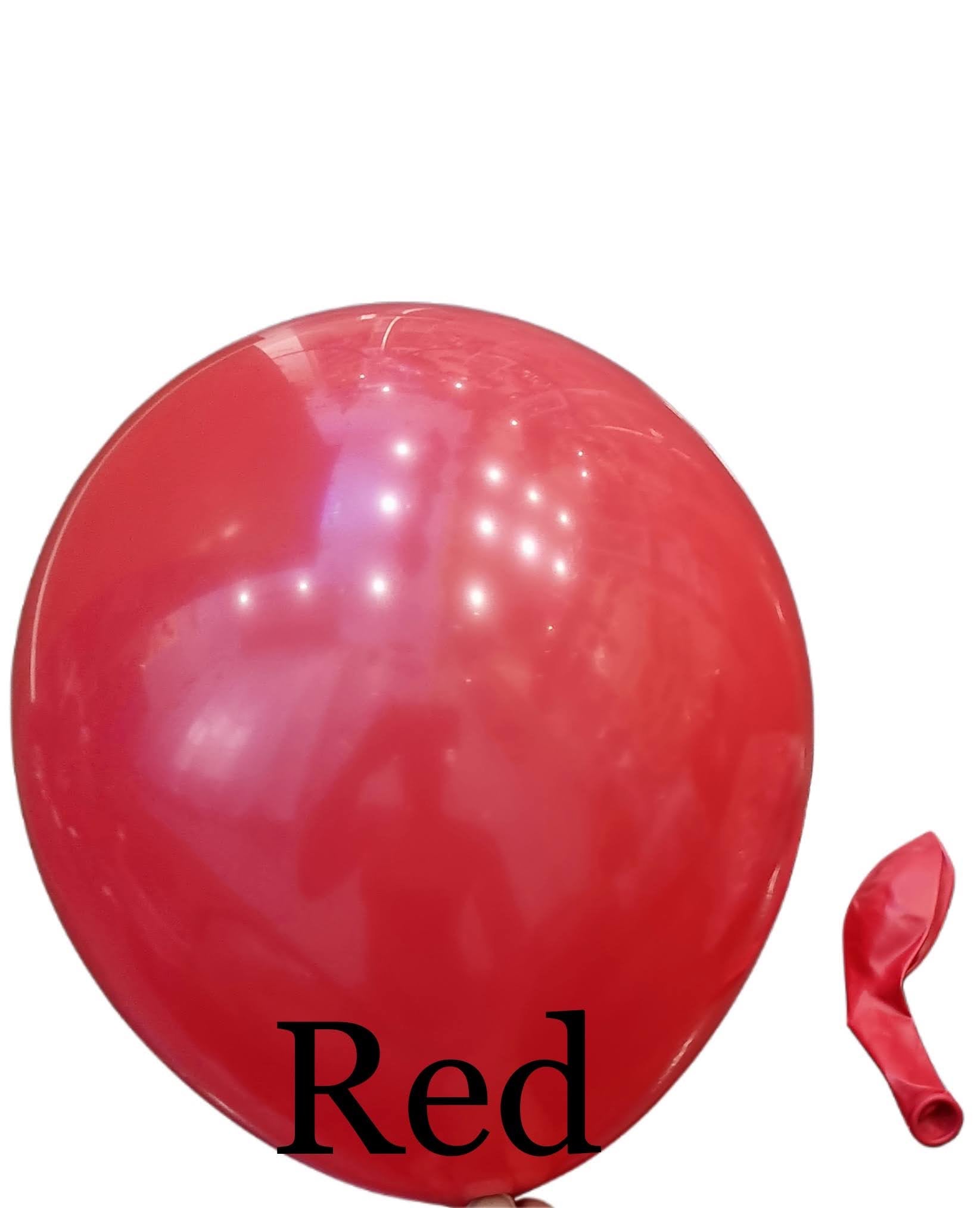 Plain 36 Inch Oval Shaped Latex Balloon - Image 12