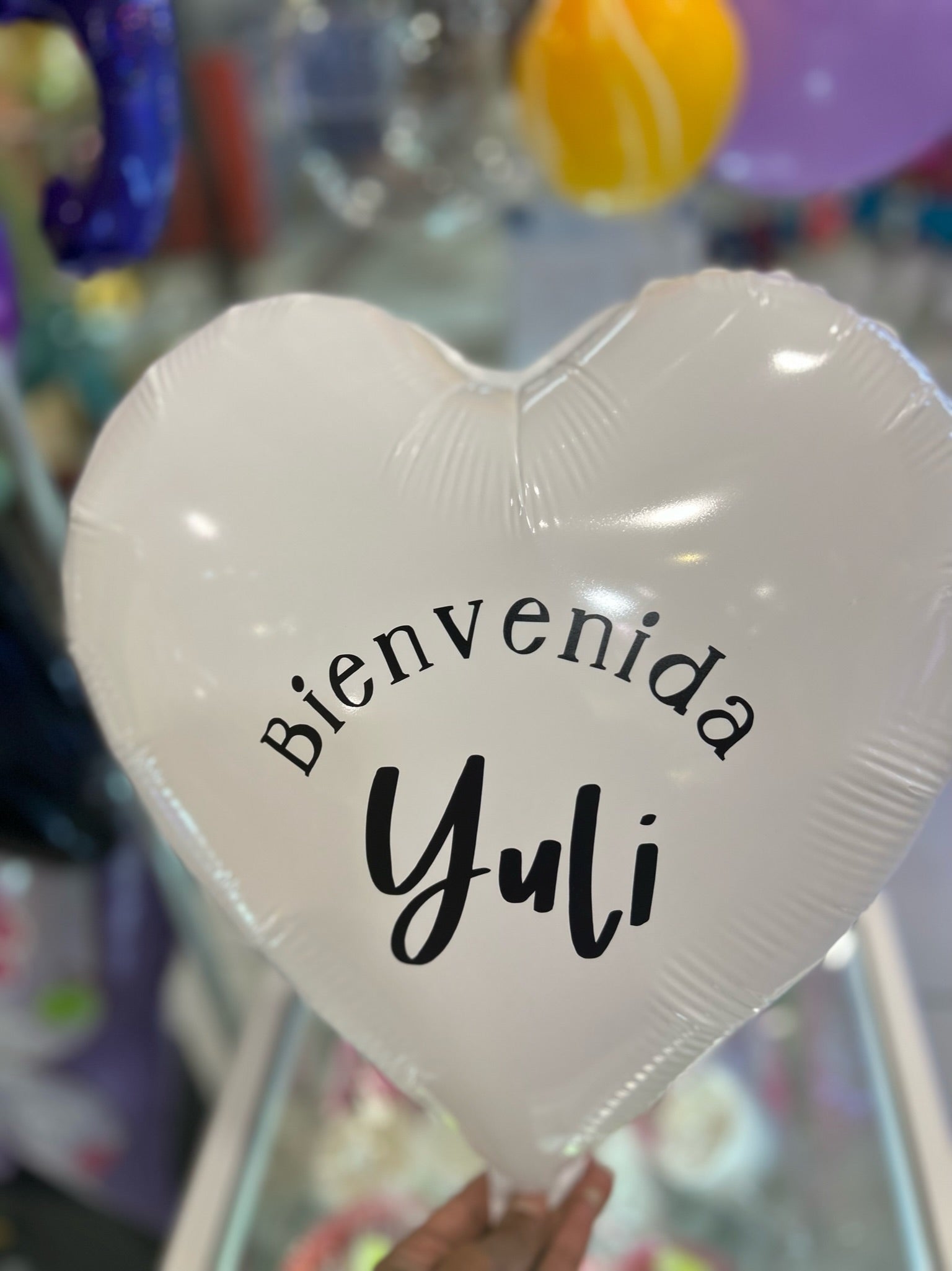 Custom Printed 18 Inch Heart Foil Balloon - Image 4