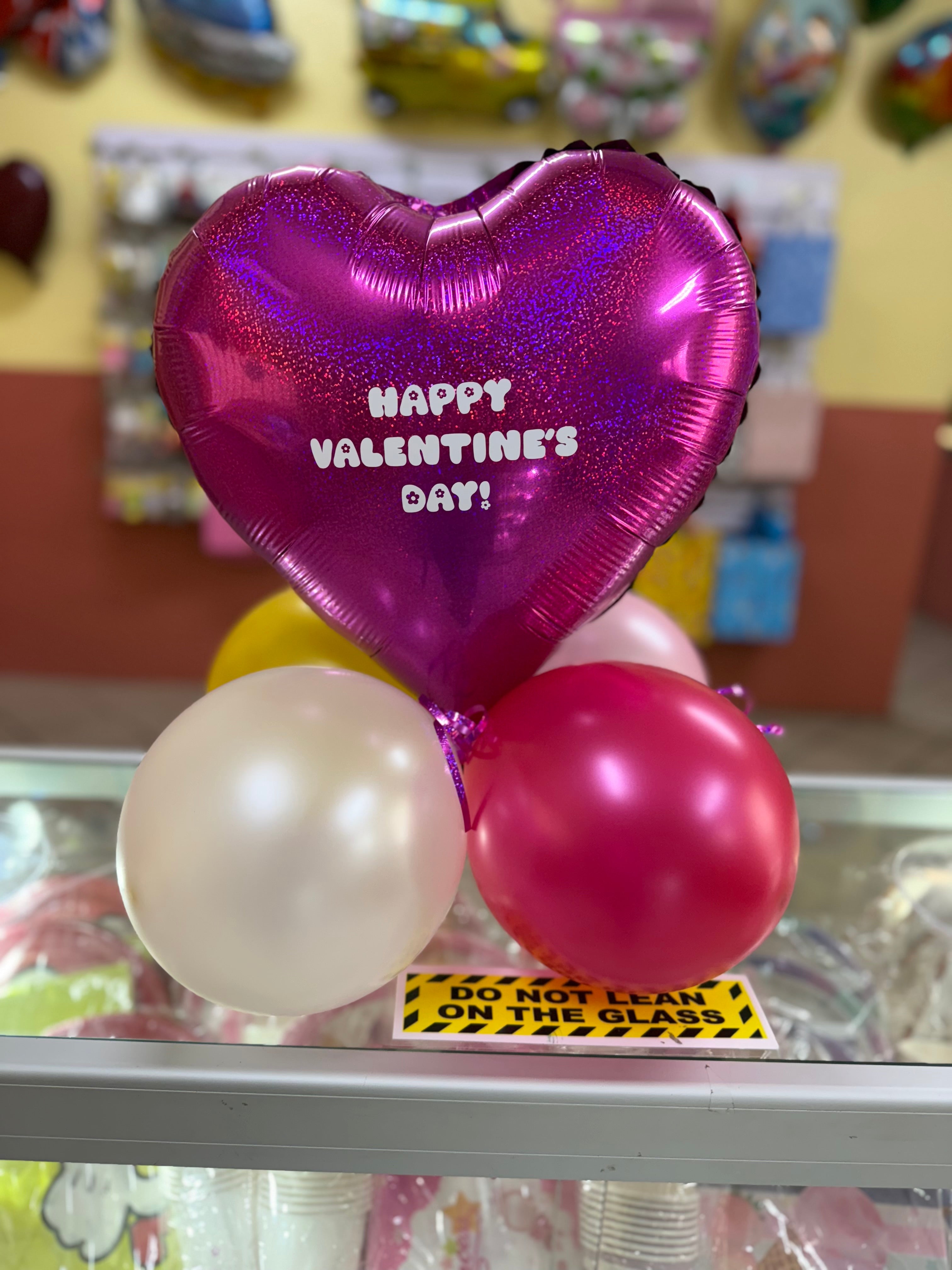 Custom Valentine’s Day Heart Centrepiece
