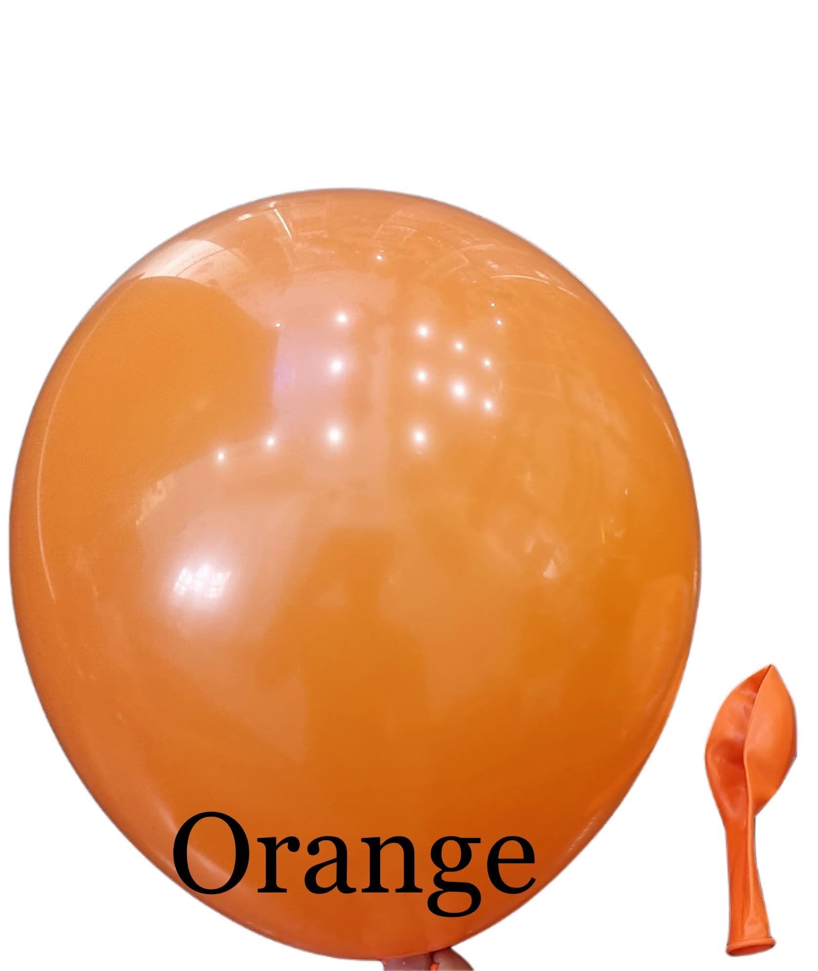 Plain 36 Inch Oval Shaped Latex Balloon - Image 10