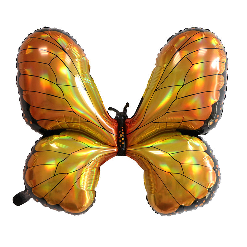 Golden Butterfly Foil Balloon
