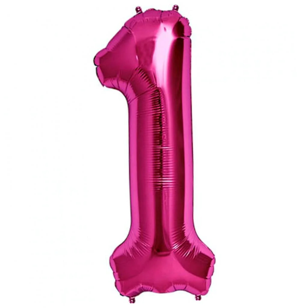Double Digit Hot Pink 40” Number Balloon Display - Image 2
