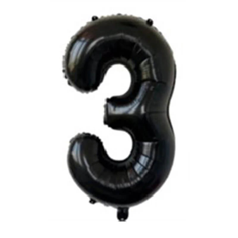 Double Digit Black 40” Number Balloon Display - Image 5