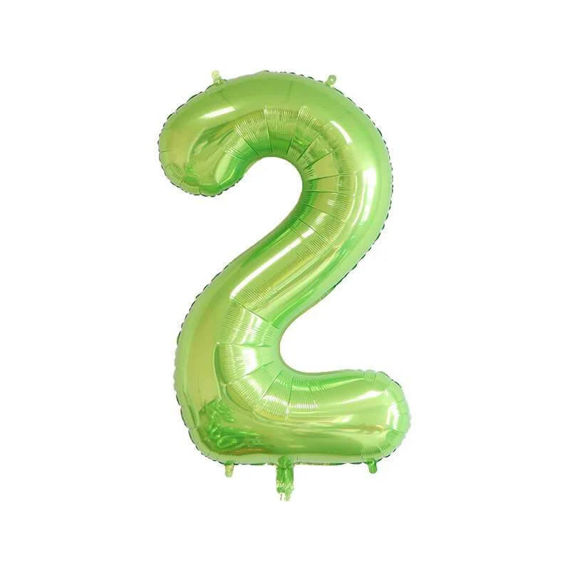 Double Digit Green 40” Number Balloon Display - Image 3