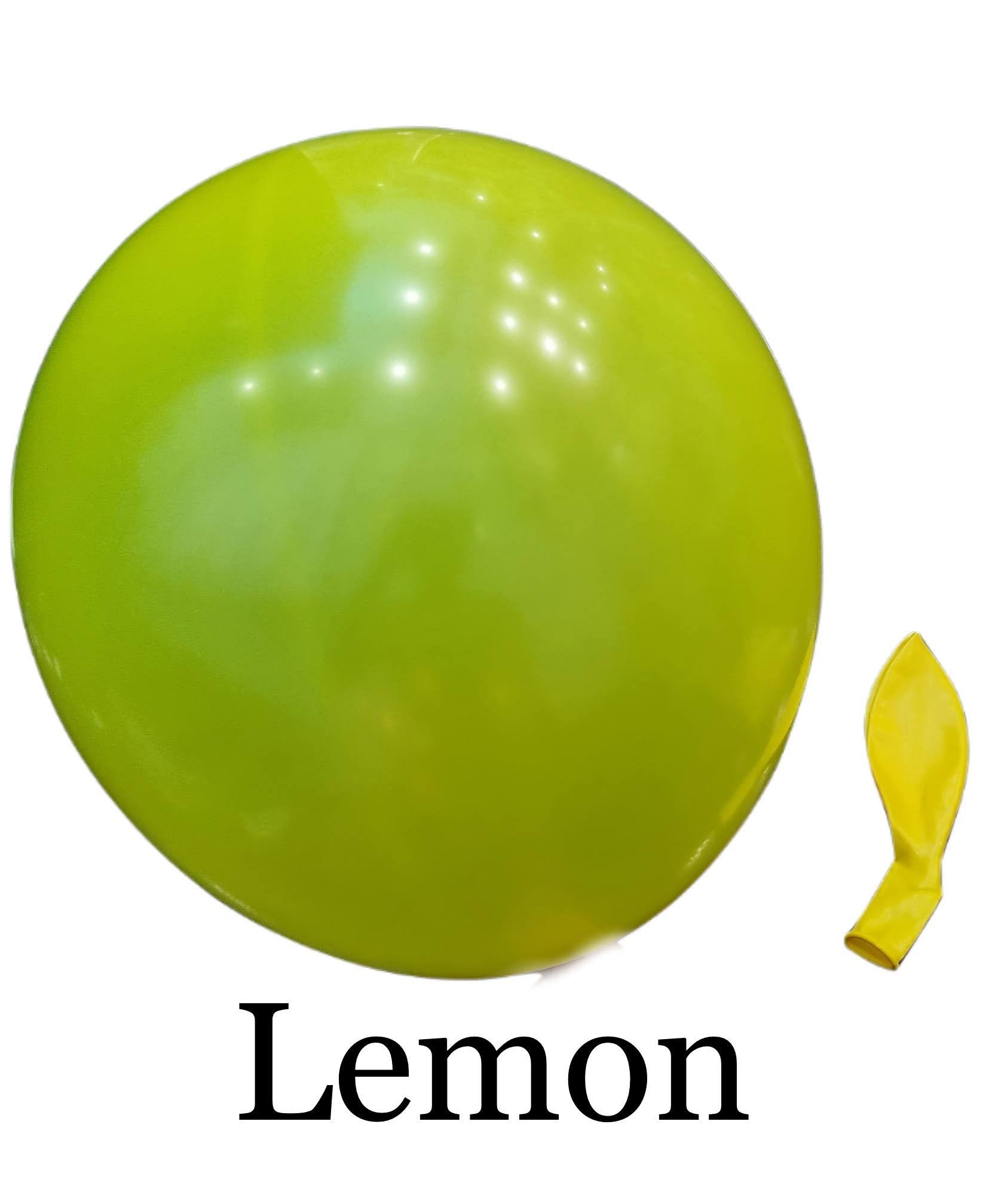 Pack of 10 - Plain 18 Inch Latex Balloon - Image 8