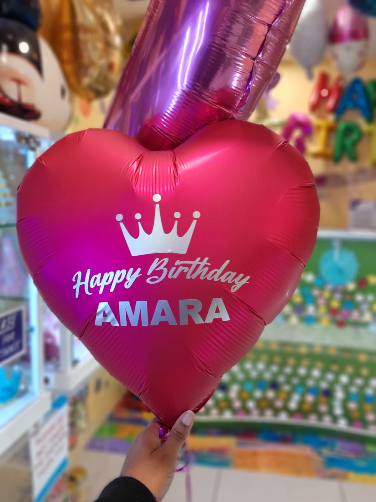 Custom Printed 18 Inch Heart Foil Balloon - Image 6