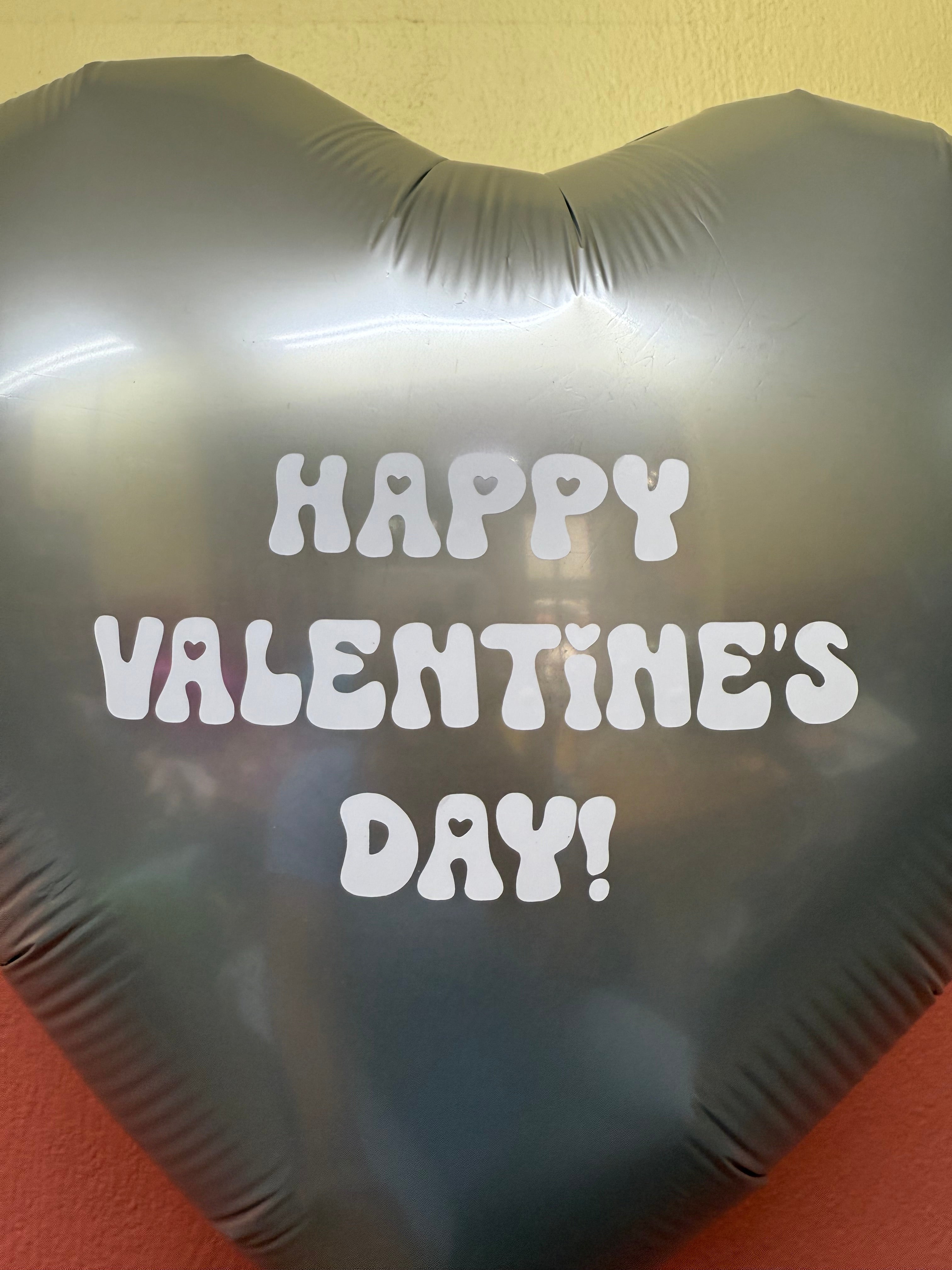 Custom Valentine’s Day 18 Inch Heart Foil Balloon - Image 5