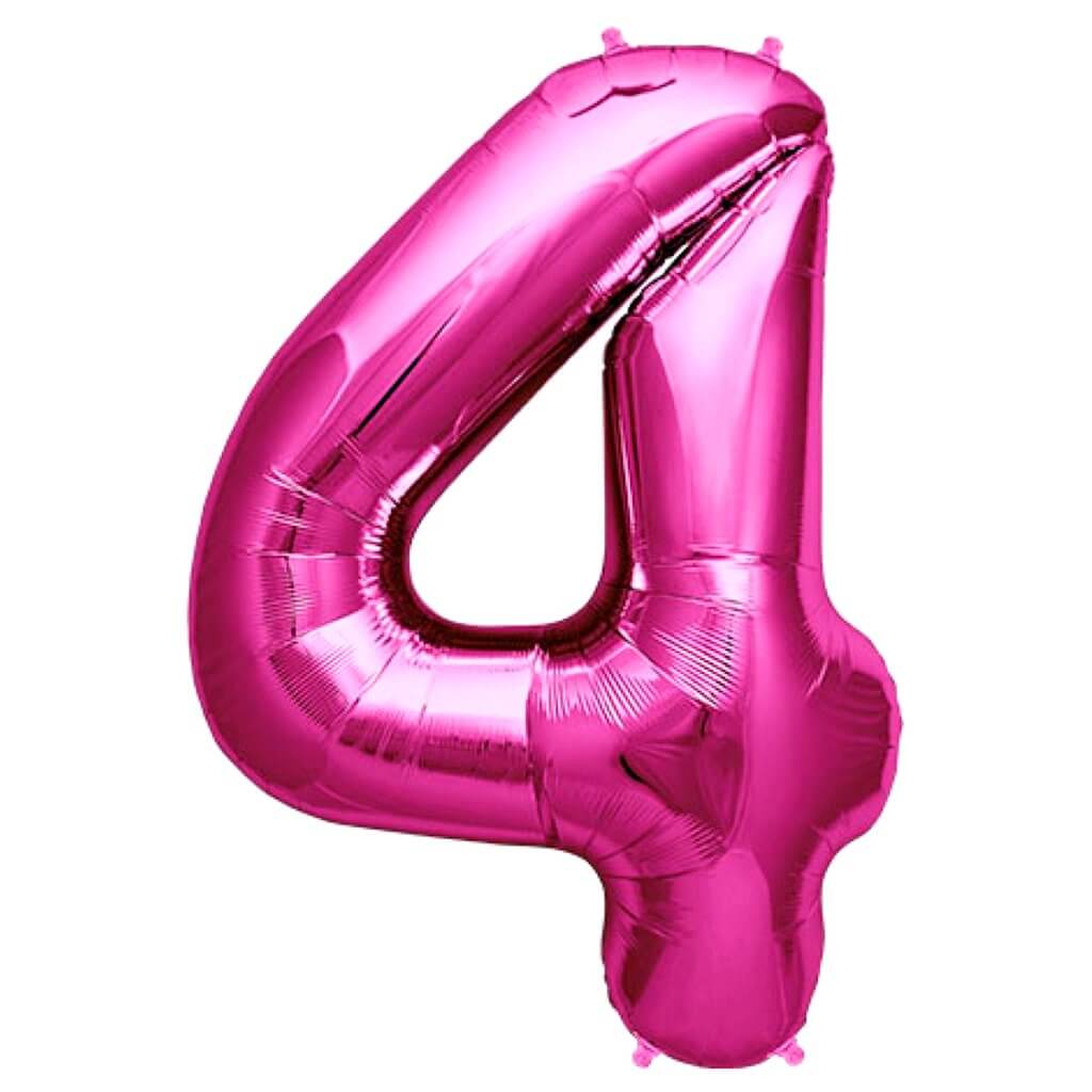 Double Digit Hot Pink 40” Number Balloon Display - Image 5