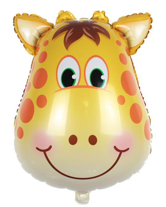 Giraffe Face Foil Balloon