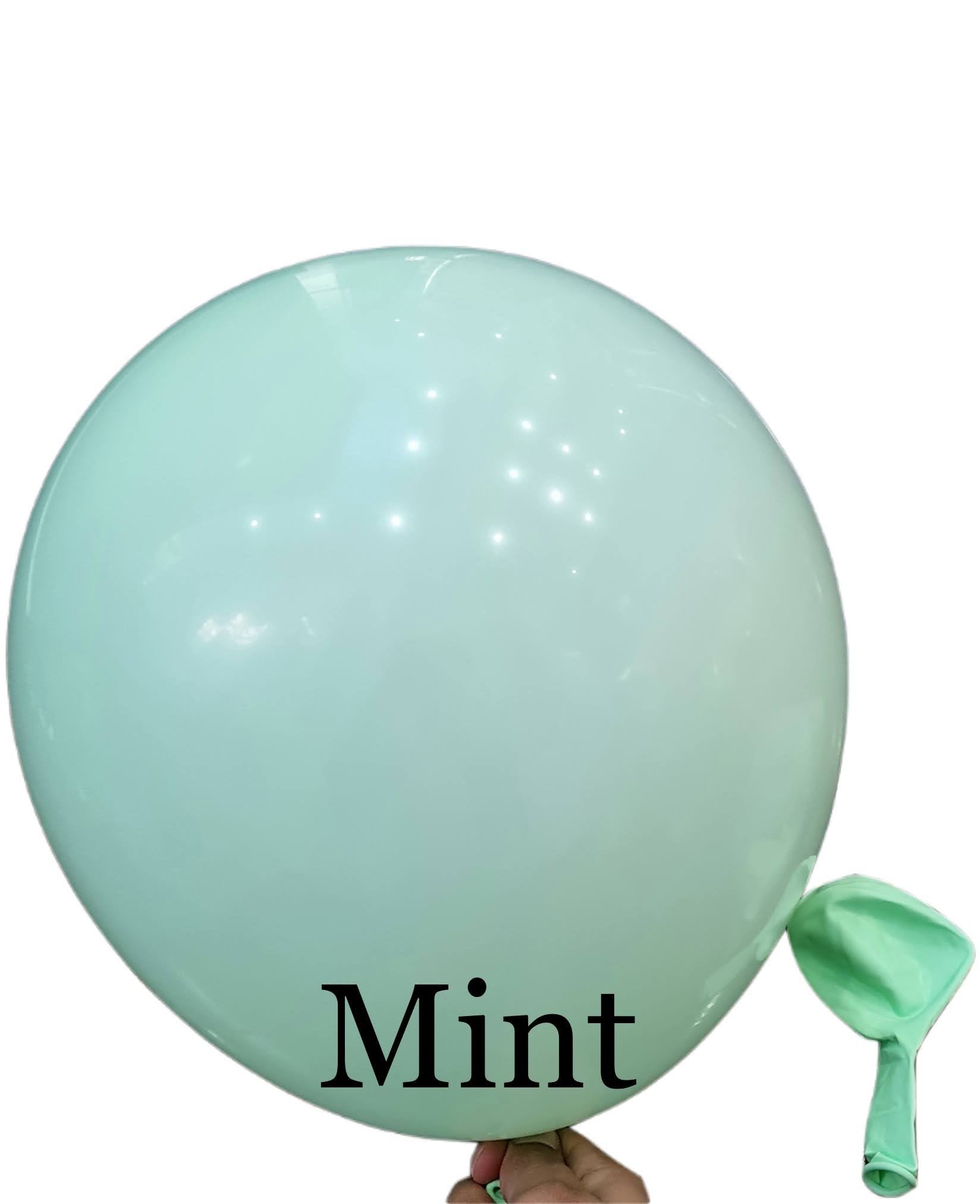 Plain 36 Inch Oval Shaped Latex Balloon - Image 9