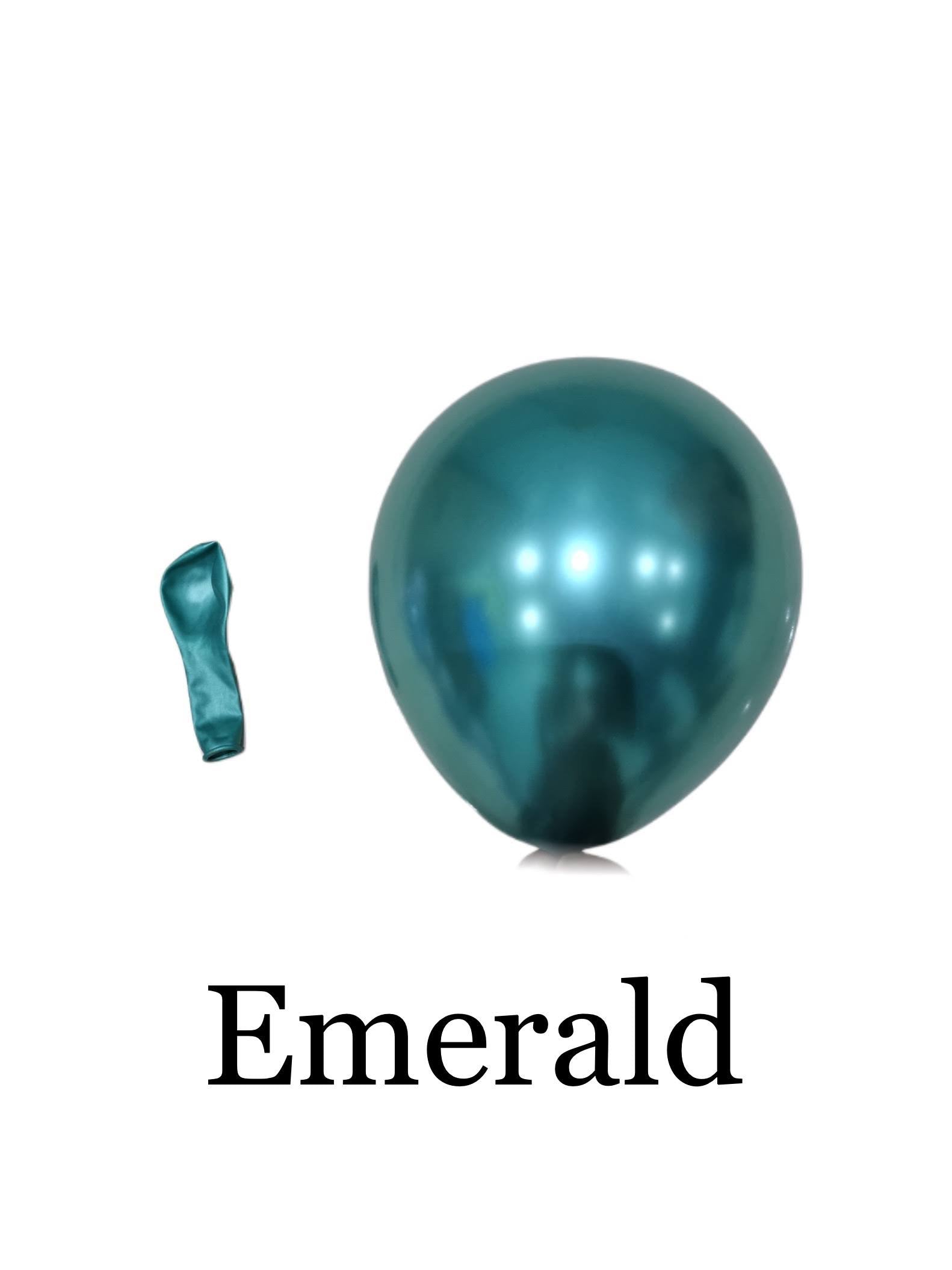 Chrome 10 Inch Latex Balloon - Image 2