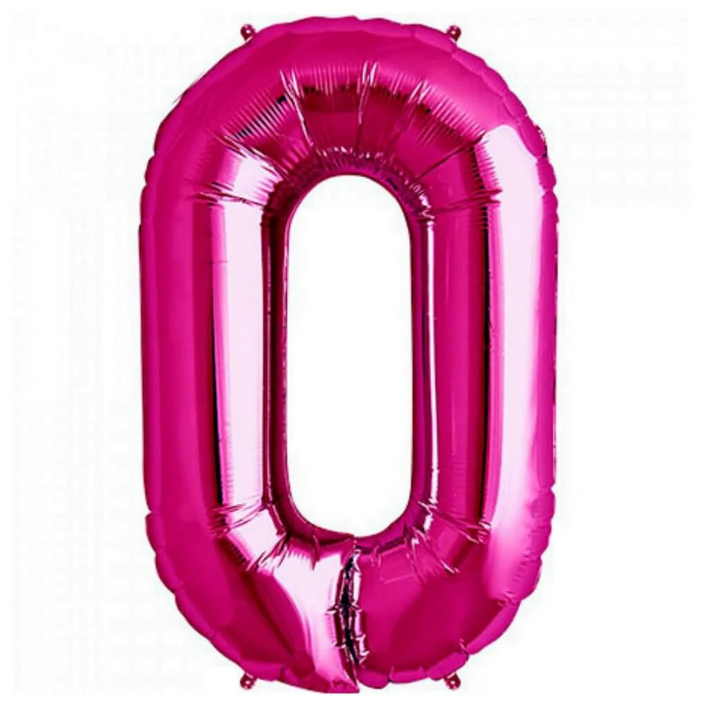 Double Digit Hot Pink 40” Number Balloon Display - Image 11
