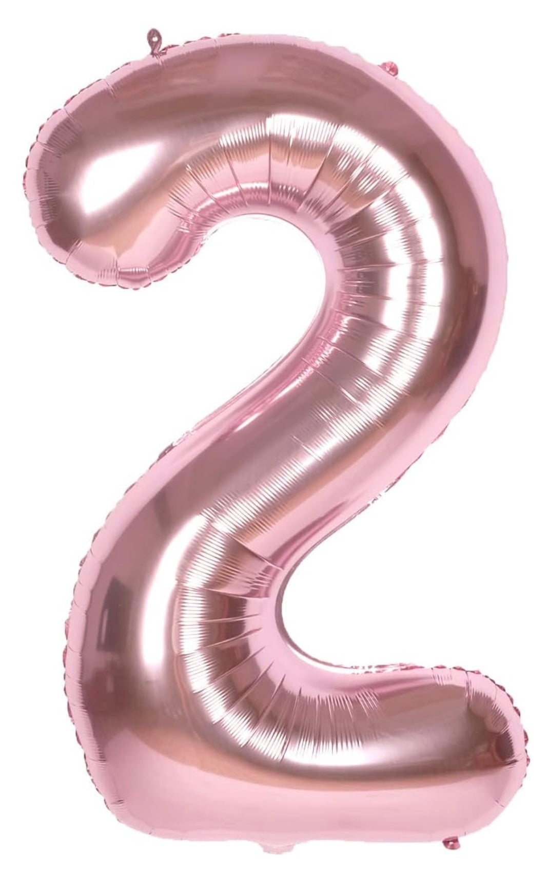 Double Digit Rose Pink 40” Number Balloon Display - Image 3