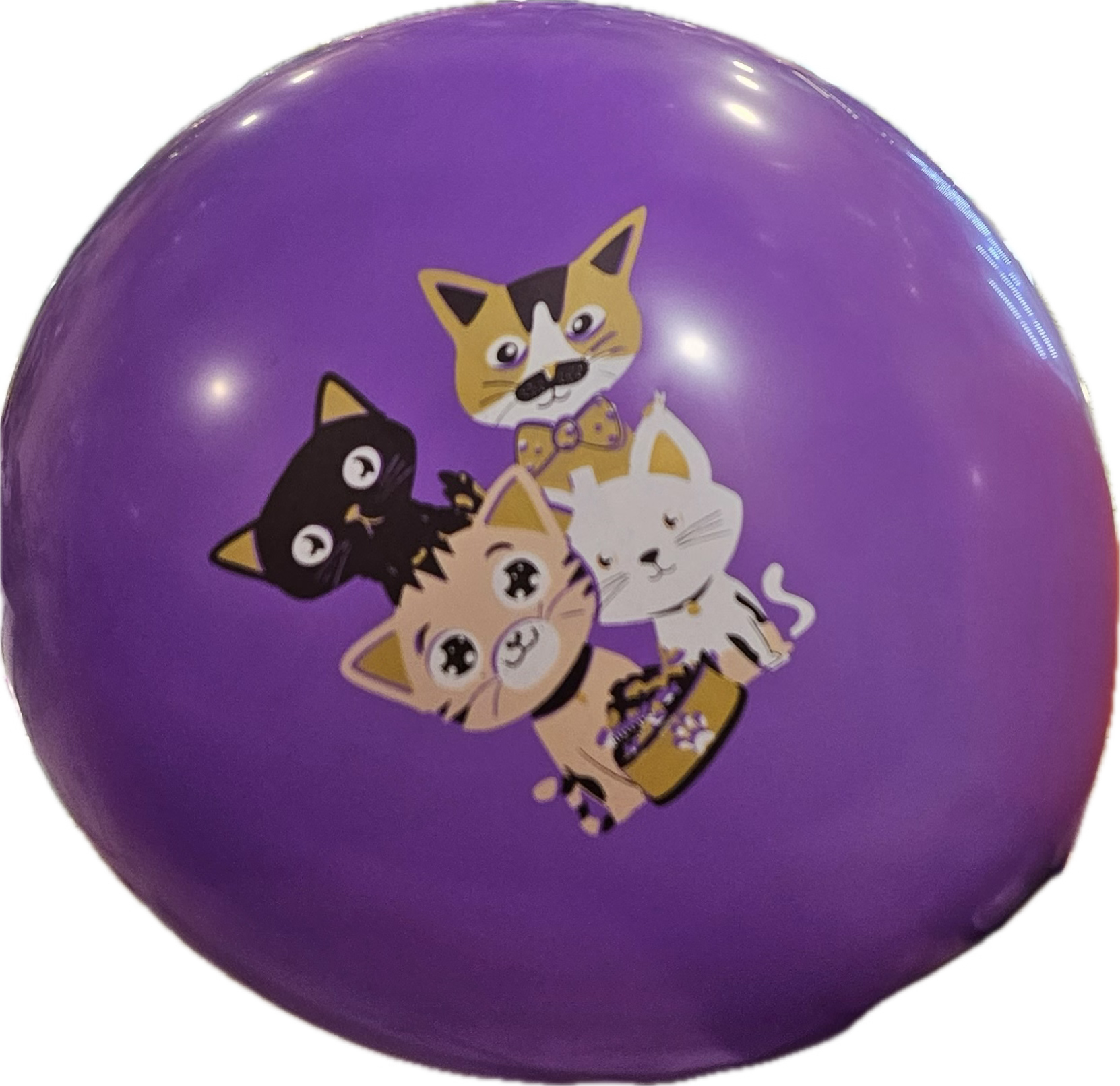 Pack of 5 - Cat themed 12 Inch Latex Balloon - Image 5