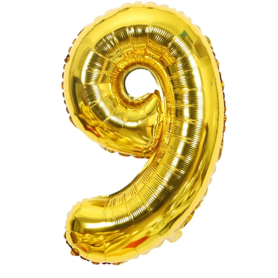 Number 9 40” Foil Balloon - Image 3
