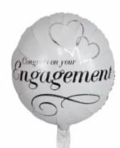 Congrats on Your Engagement Foil Balloon