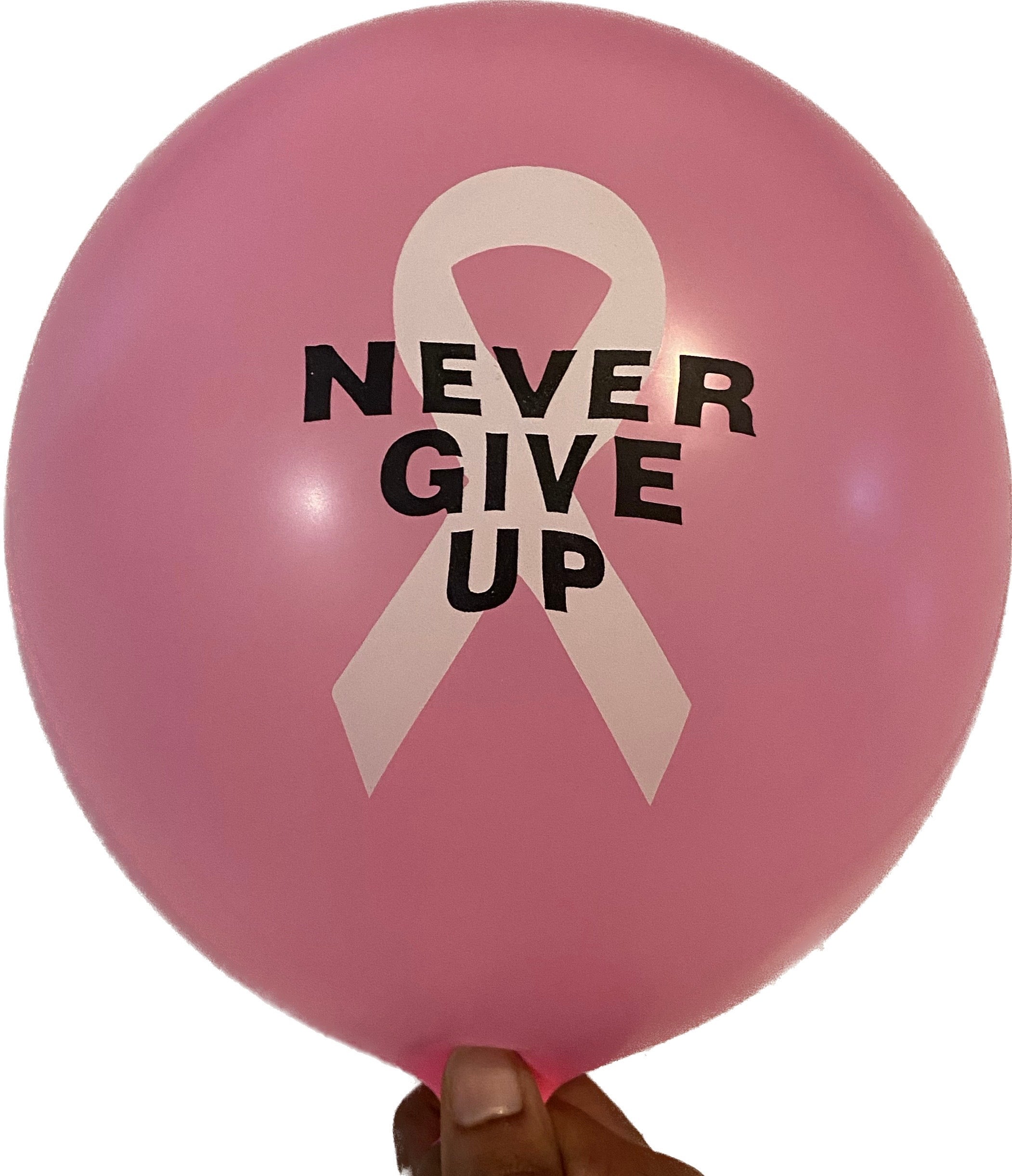 Breast Cancer Awareness 12 Inch Latex Balloon - Image 5