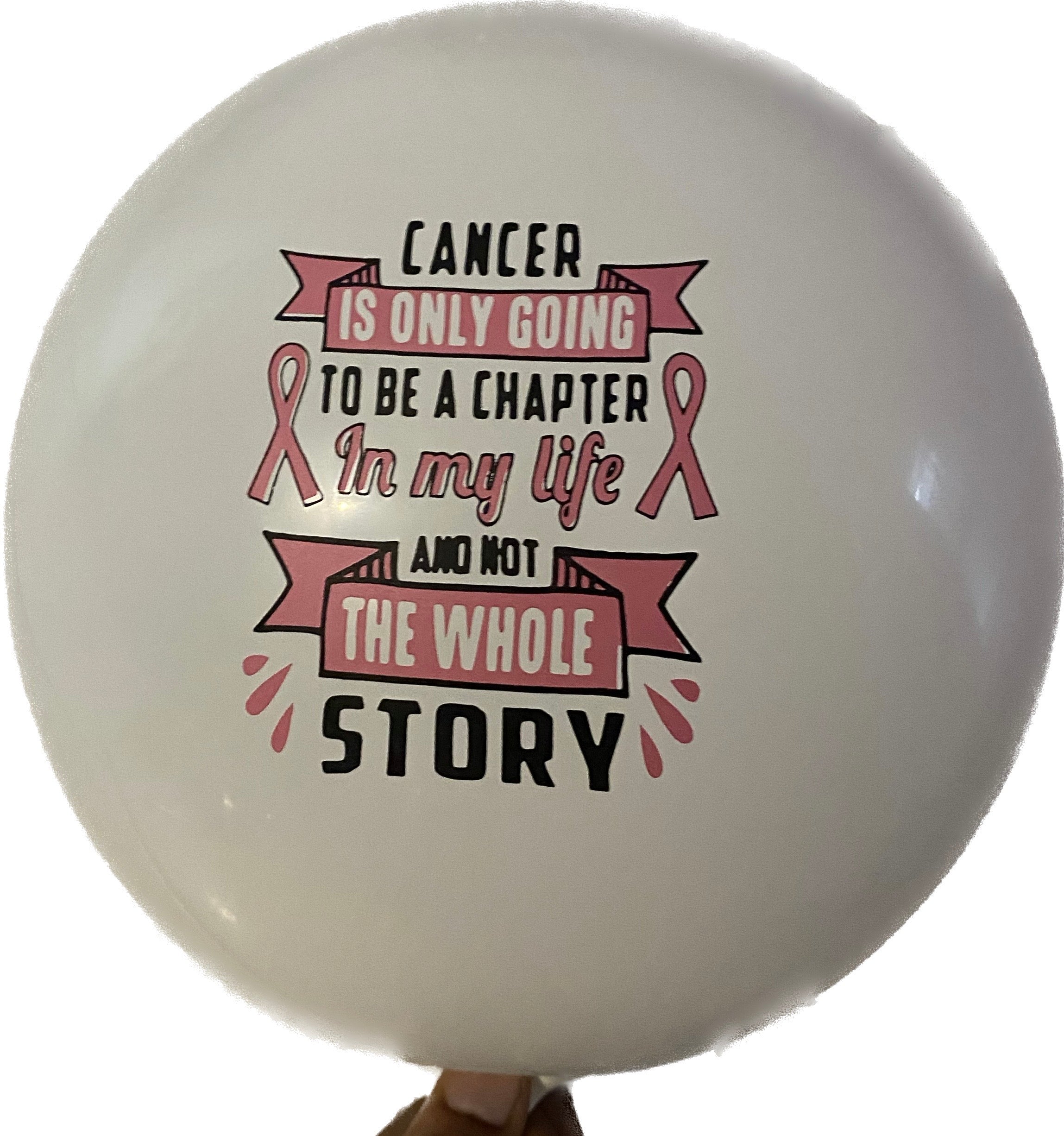 Breast Cancer Awareness 12 Inch Latex Balloon - Image 6