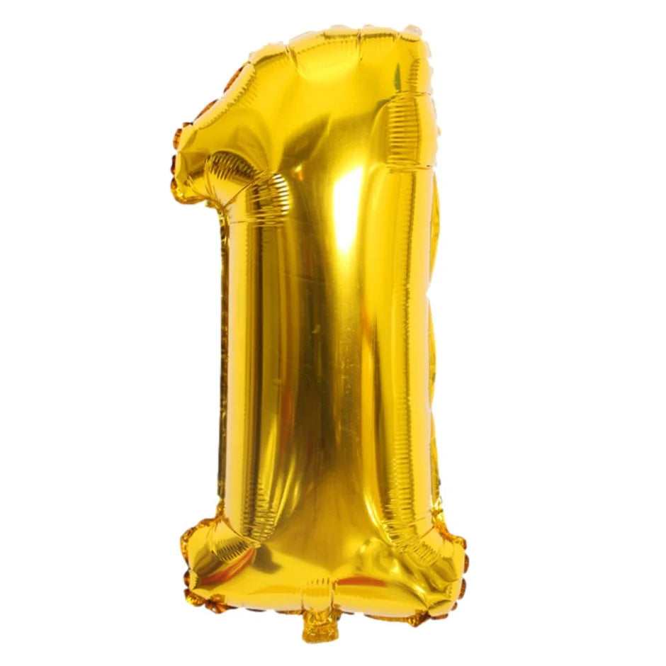 Number 1 16” Foil Balloon - Image 3