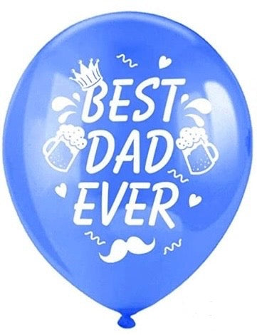Happy Father’s Day 12 Inch Latex Balloon - Image 4