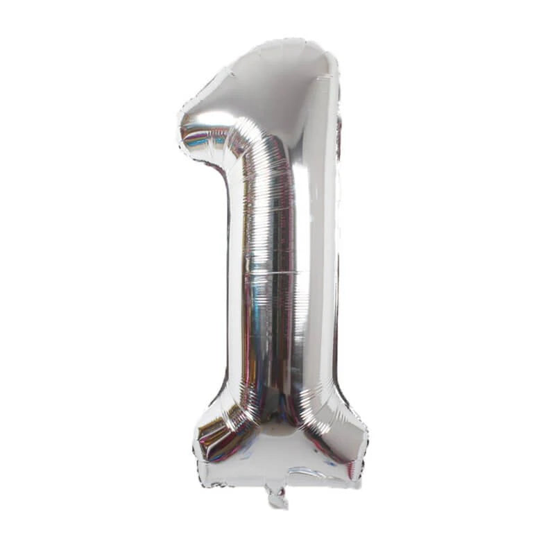 Number 1 16” Foil Balloon - Image 4