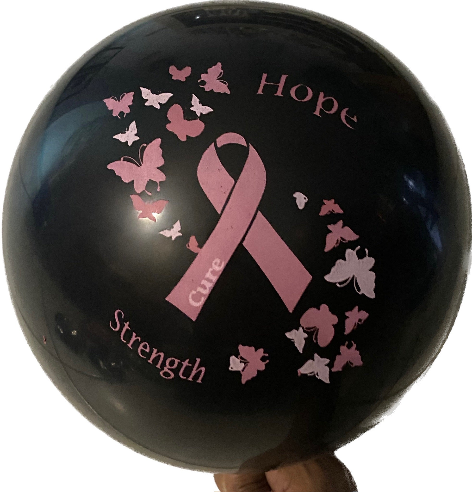 Breast Cancer Awareness 12 Inch Latex Balloon - Image 7