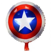 Avengers Captain America Shield 18 Inch Round Foil Balloon