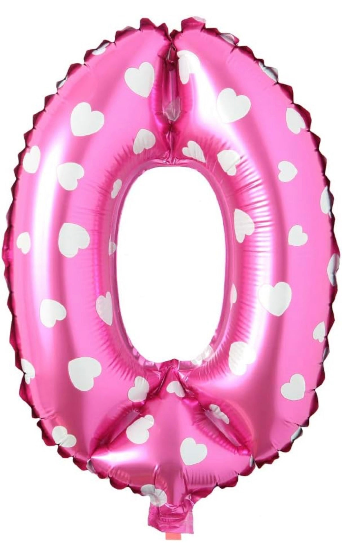 Number 0 16” Foil Balloon - Image 2